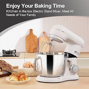 モダニストキュイジーヌ Amazon.com: Kitchen in the box 7QT 900W 10-Speed Stand Mixer